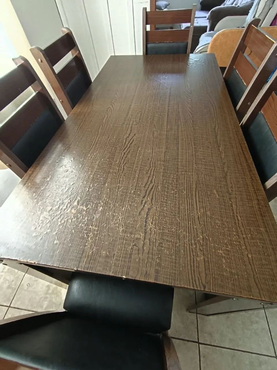 Mesa de jantar com 6 cadeiras - Foto 2