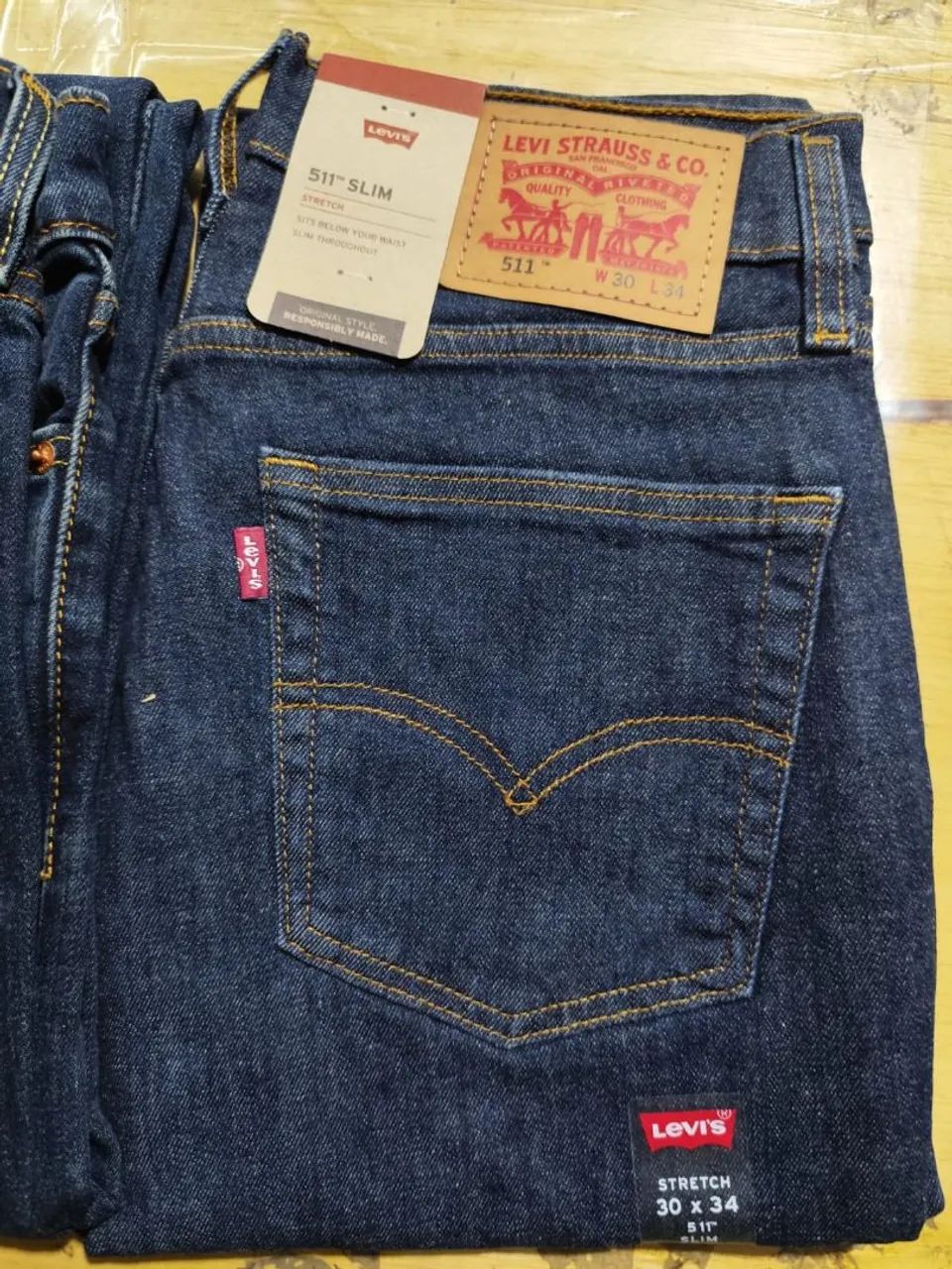 Calça Jeans Levi's Slim Fit  - Foto 4