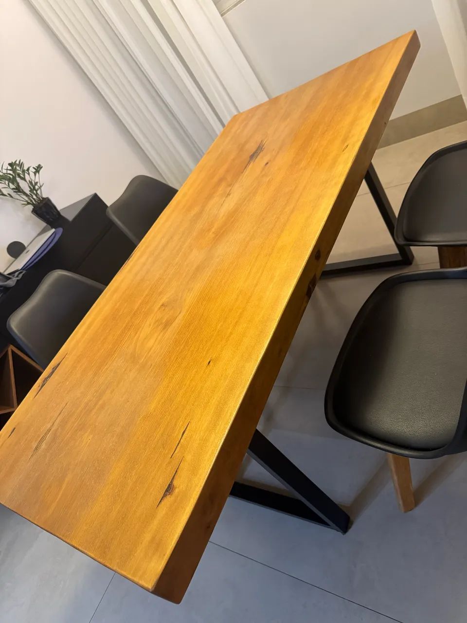 Mesa madeira maciça Pequiá65570225824898121