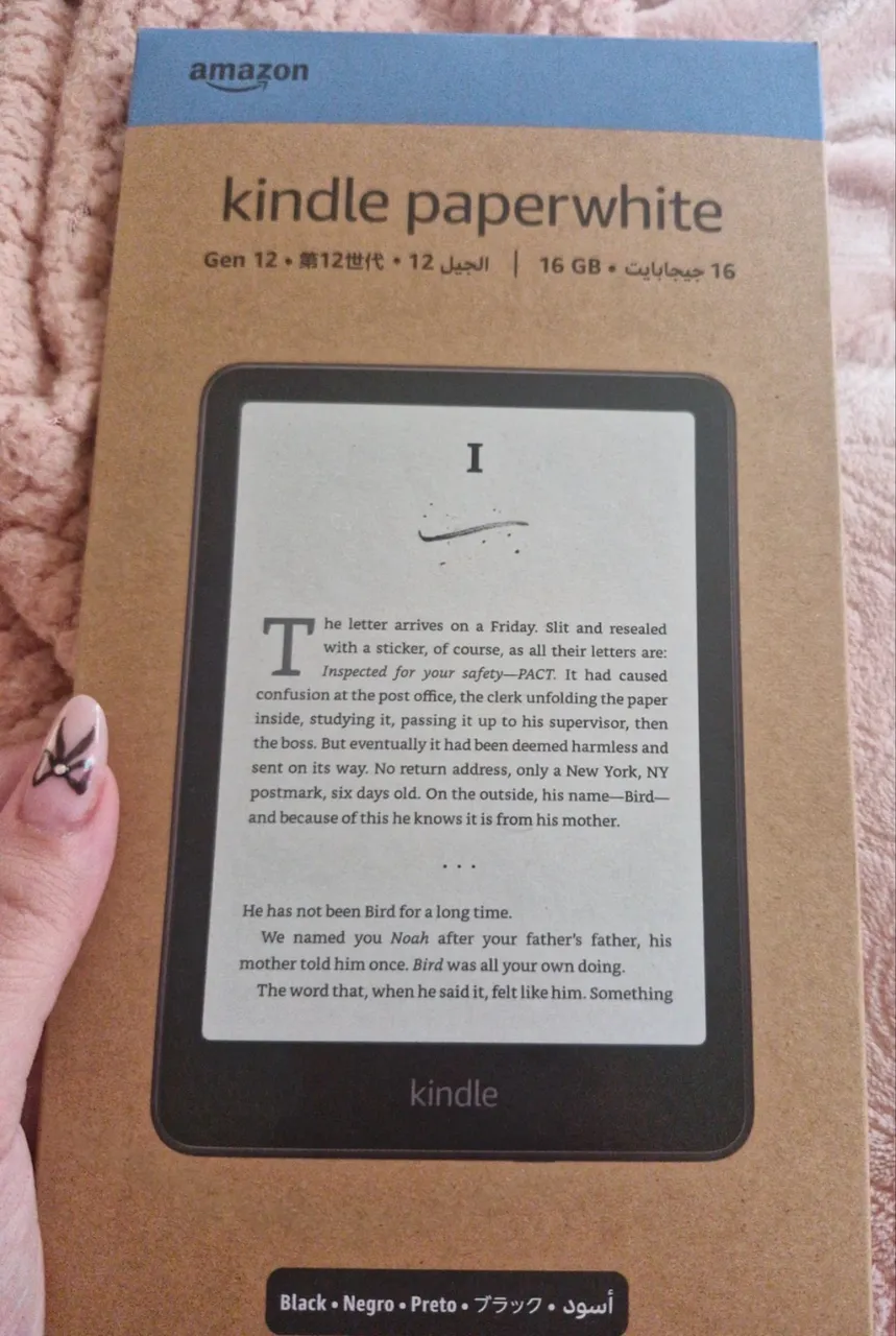 Kindle Paperwhite 12ª geração - 16GB - Completo e na Garantia