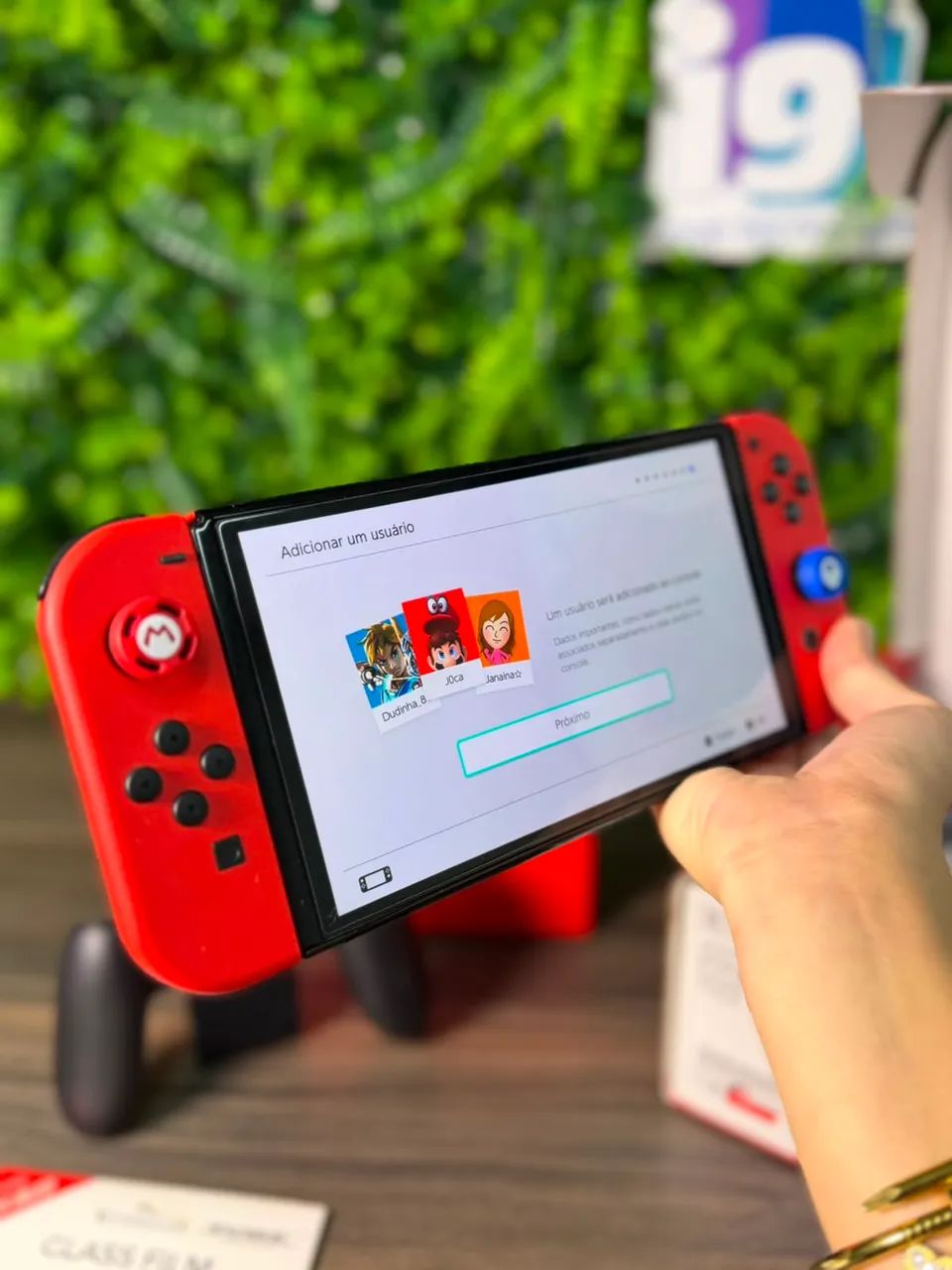 Nintendo Switch OLED 2021 - 64GB Tegra X1 Completo 