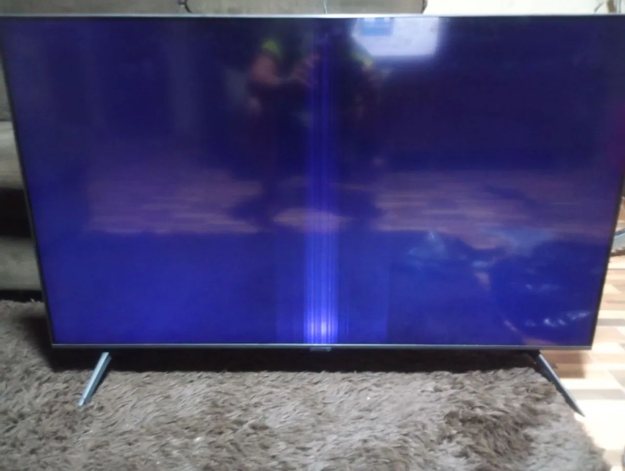 TV de 50 polegadas Samsung com problema