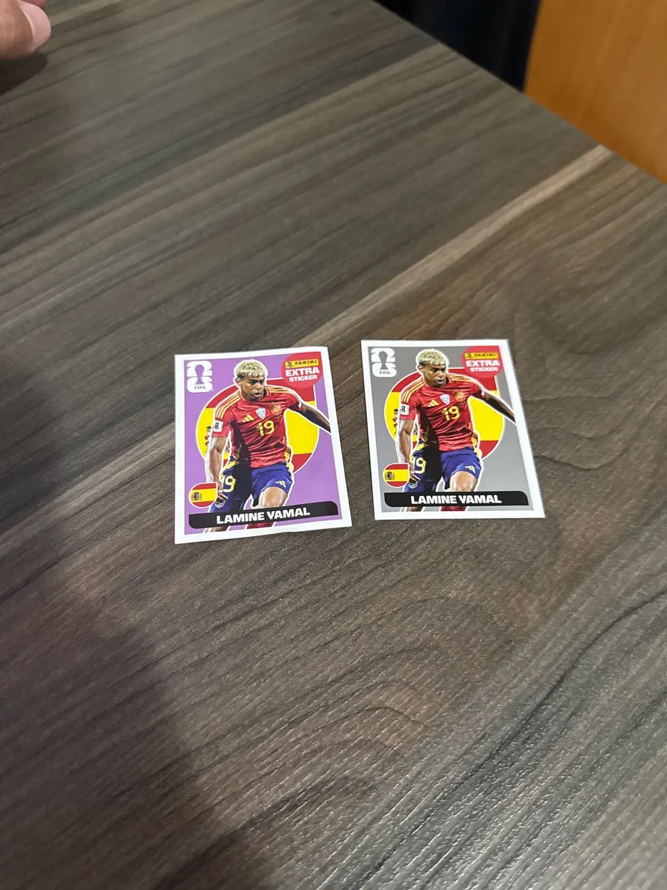 Panini Extra Sticker Lamine Yamal PRATA E REGULAR 