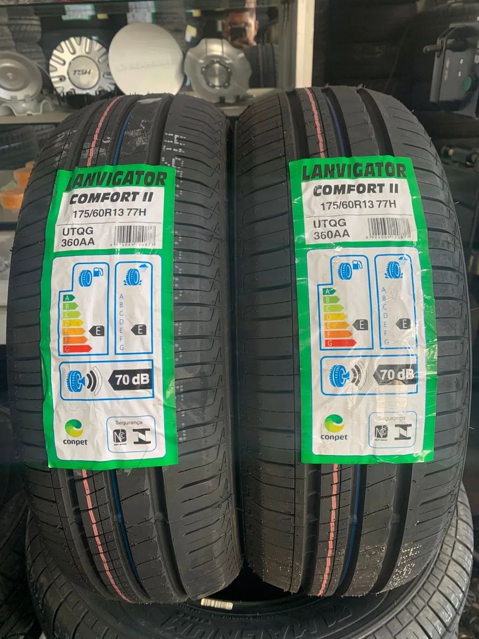LCT VAL 美品 Pneu Lanvigator 175/60/13 - Peças para carros, vans e utilitários
