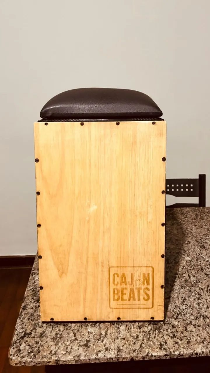 Cajón Eletroacústico Profissional Cajon Beats - Foto 3