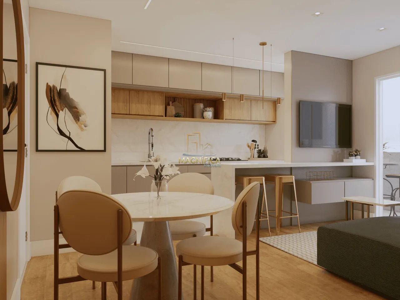 Apartamento 2 Dormitórios com Suíte  Galápagos | Xaxim - Foto 3