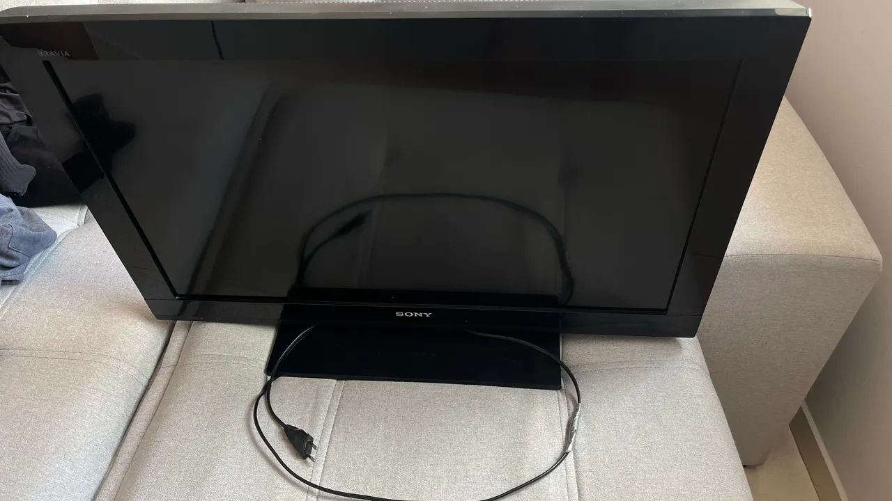 TV SONY BRAVIA 32 POLEGADAS USADA FUNCIONANDO - Foto 3