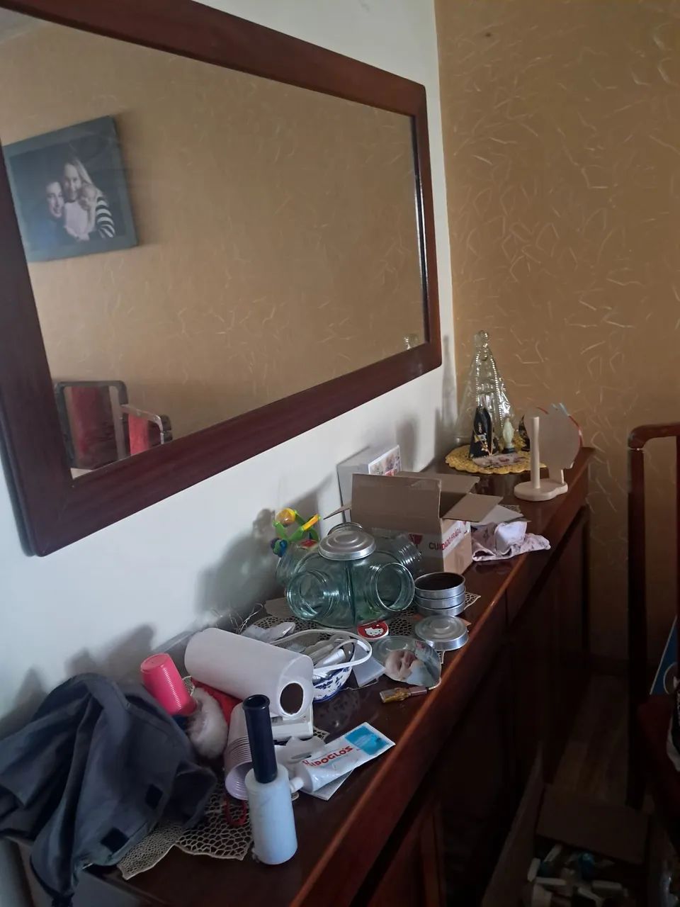 Conjunto mesa 6 lugares com balcão  e espelho - Foto 3