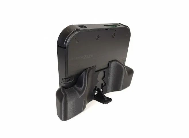 Grip Ergonômico compatível com Nintendo 2DS com Suporte de Mesa Integrado - Foto 2
