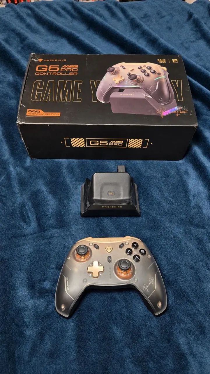 Controle Machenike G5 Pro V2 com Dock de Carga - Switch e PC - Foto 3