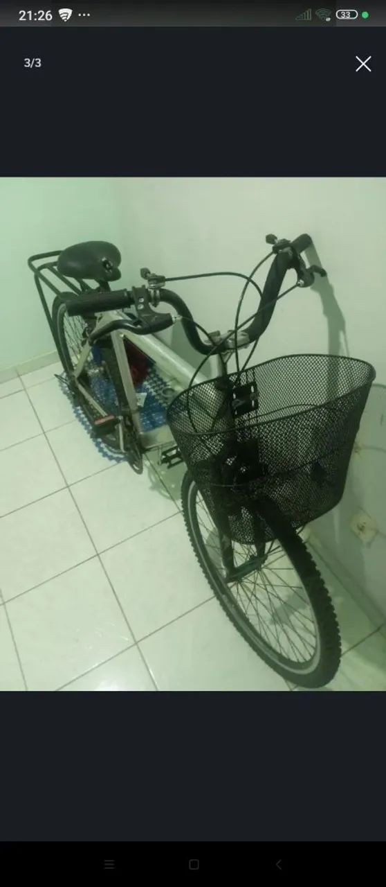 Bicicleta Aro 26 de Alumínio 