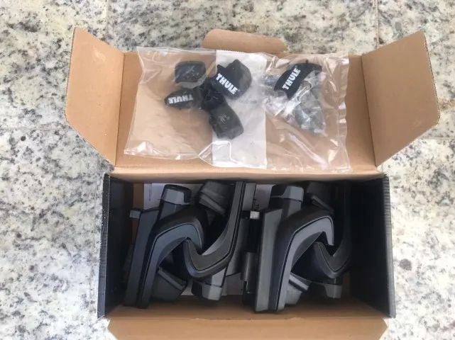 Rack de teto THULE 960 e Garras 757 - Peças para carros, vans e