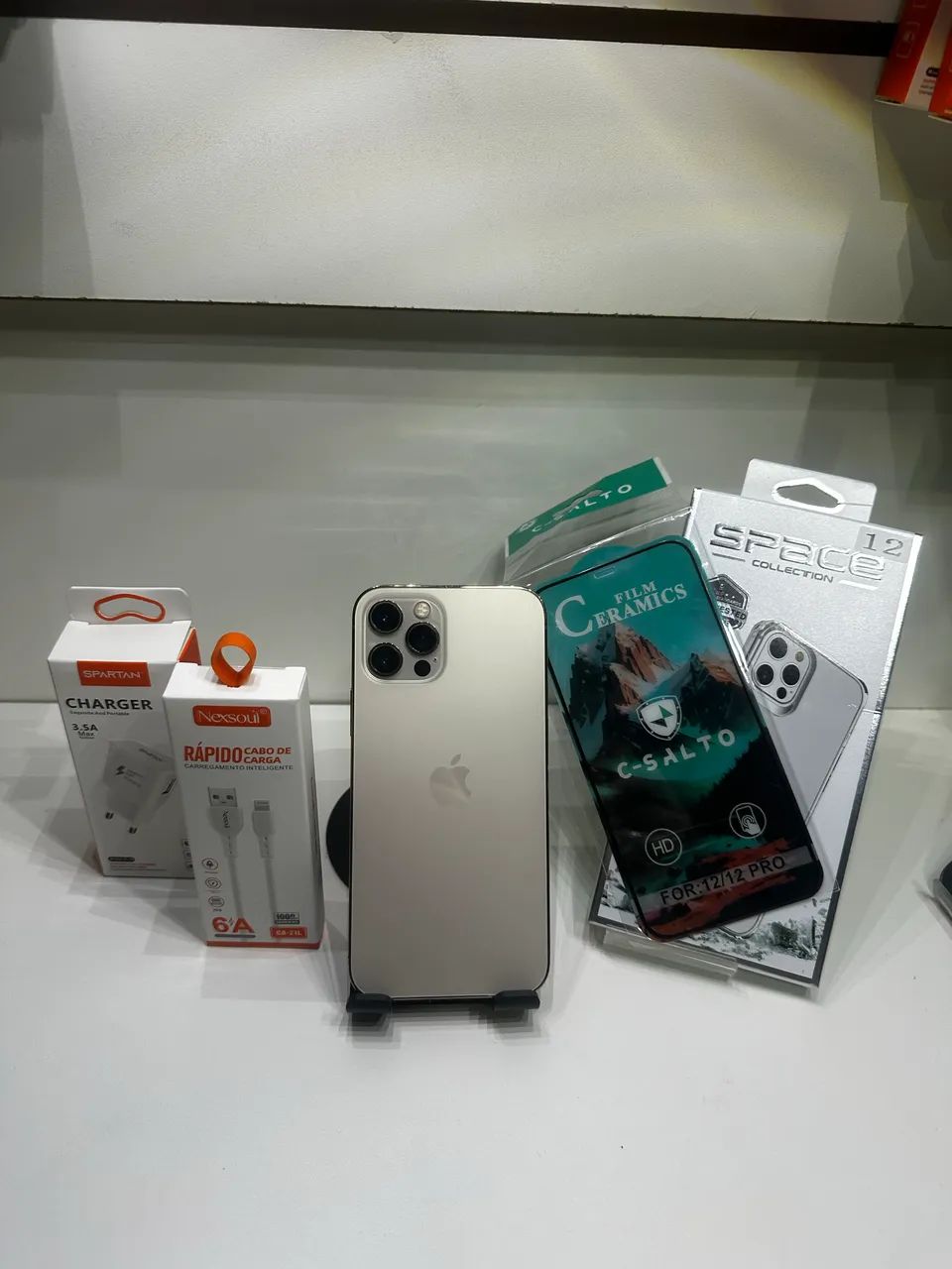 iPhone 12 Pro 256GB Dourado - Nunca aberto - Foto 2