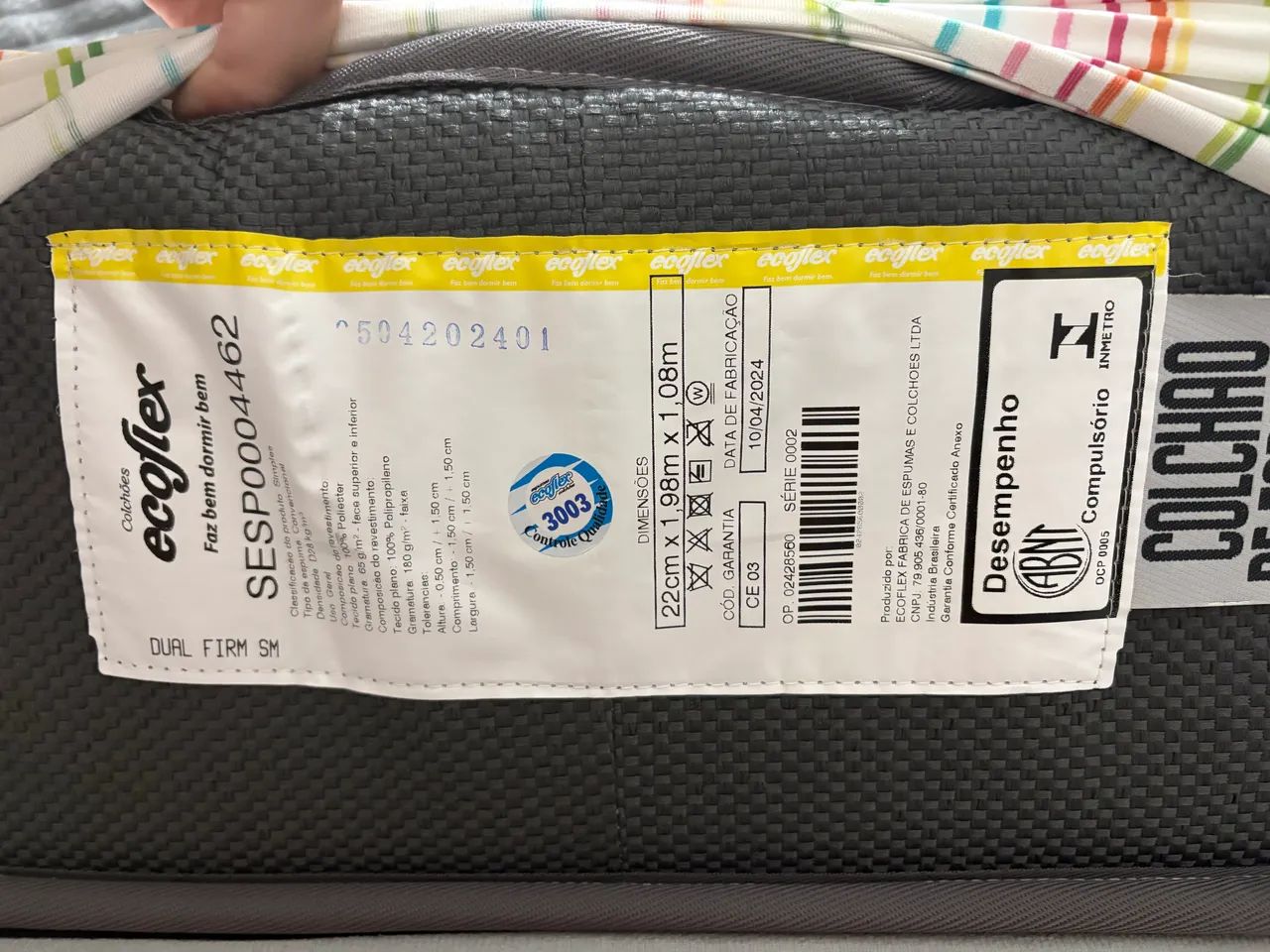 Cama viúva ecoflex + Base do colchão  - Foto 2