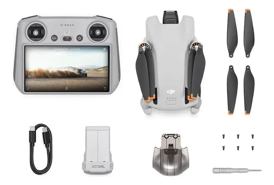 Drone dji Mini 3 Controle Com Tela lacrado! - Foto 4