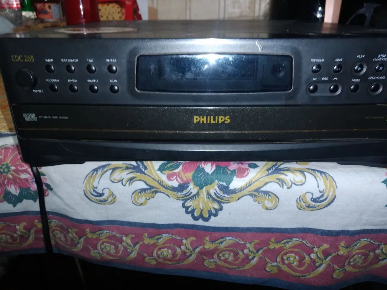 Cd player Philips carrossel cdc265 - Foto 2