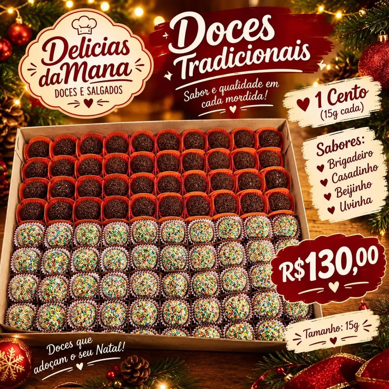 panetone caseiro , empadinha e doces  - Foto 2