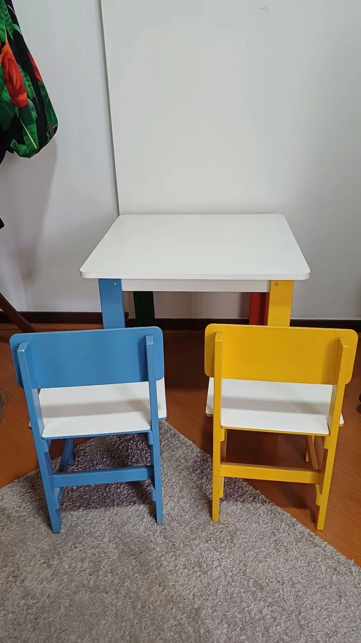 Mesa infantil madeira - Foto 5