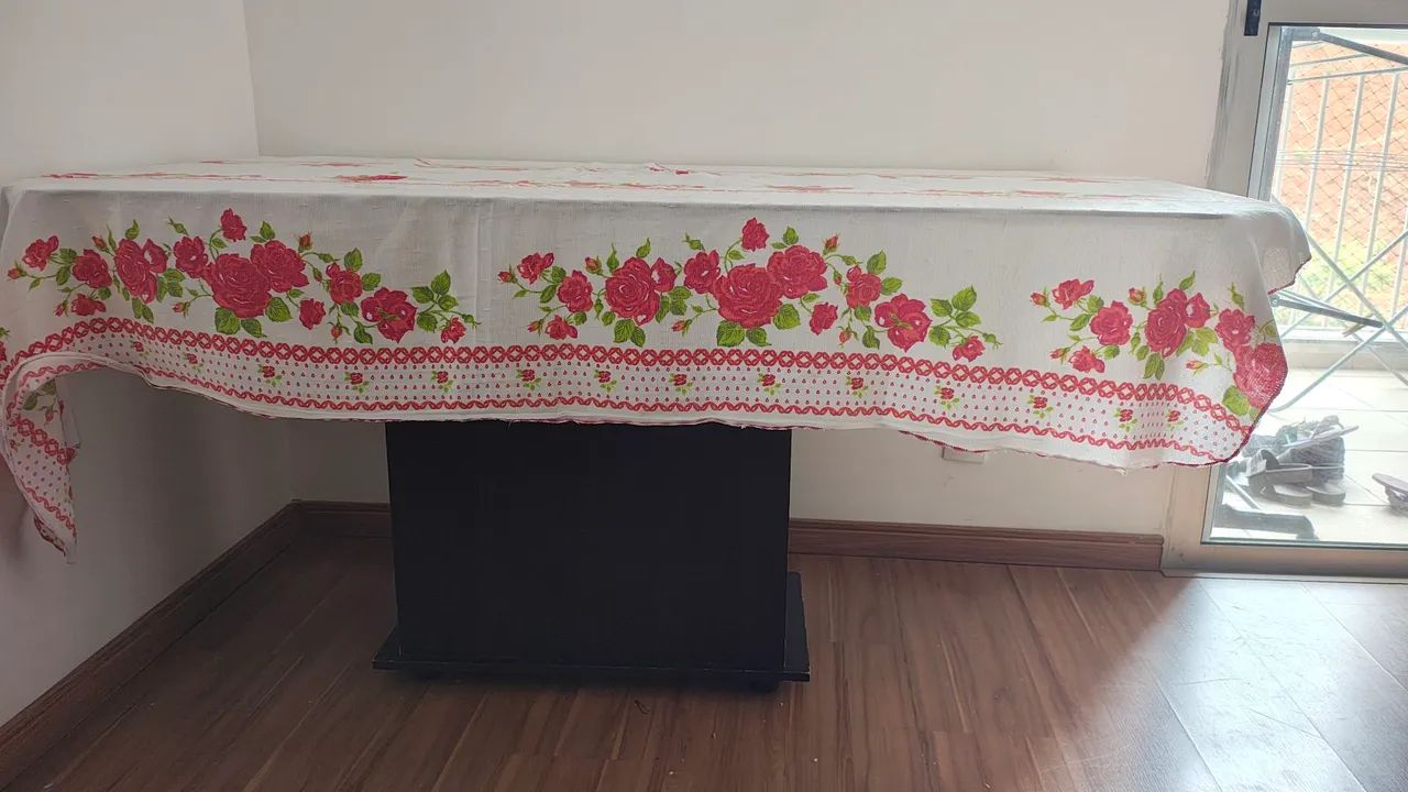 MESA 6 LUGARES DE VIDRO NOVA  - Foto 4