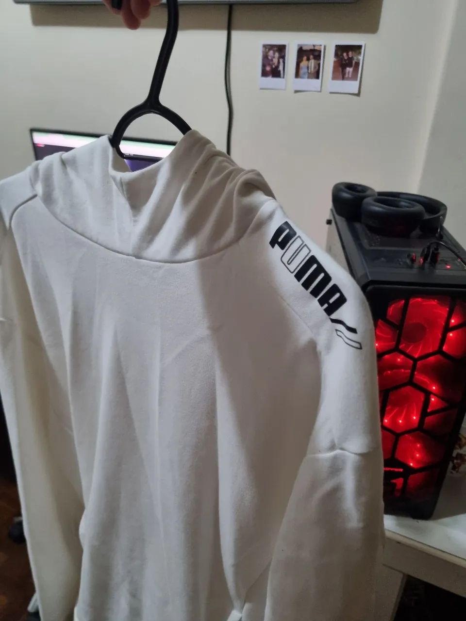 Moletom Puma branco - Foto 2