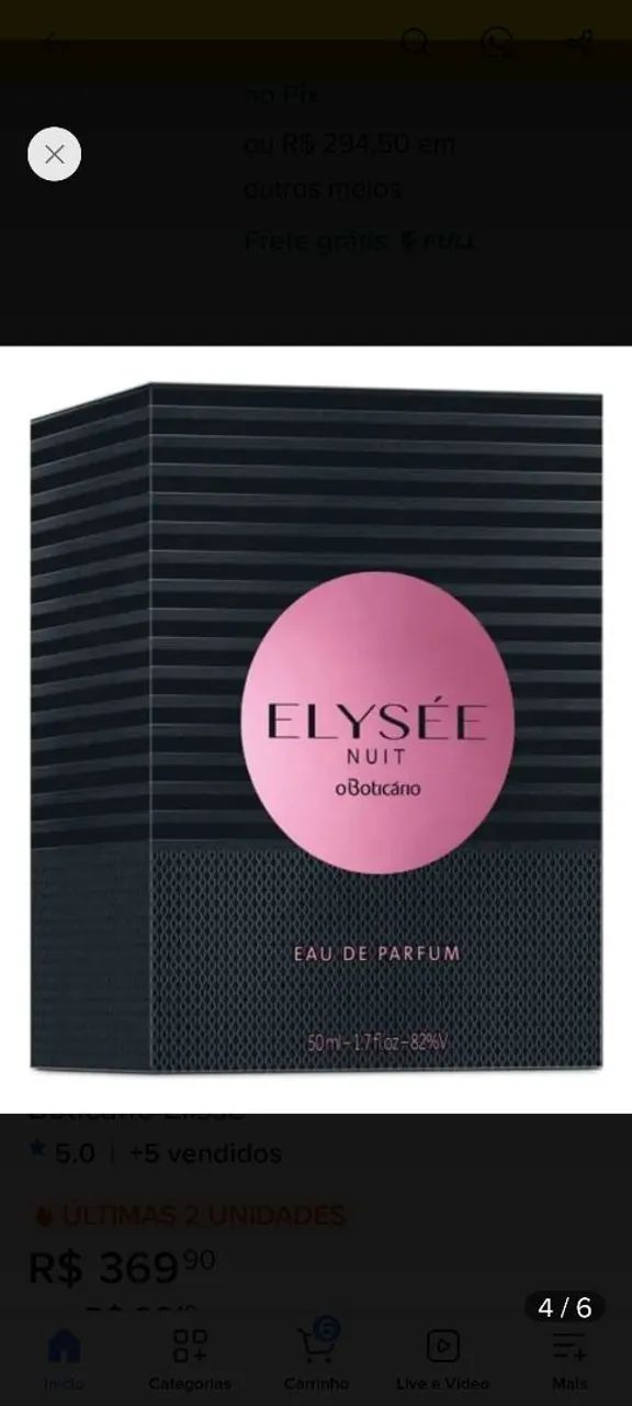 Vendo perfume Boticário novo - Foto 2