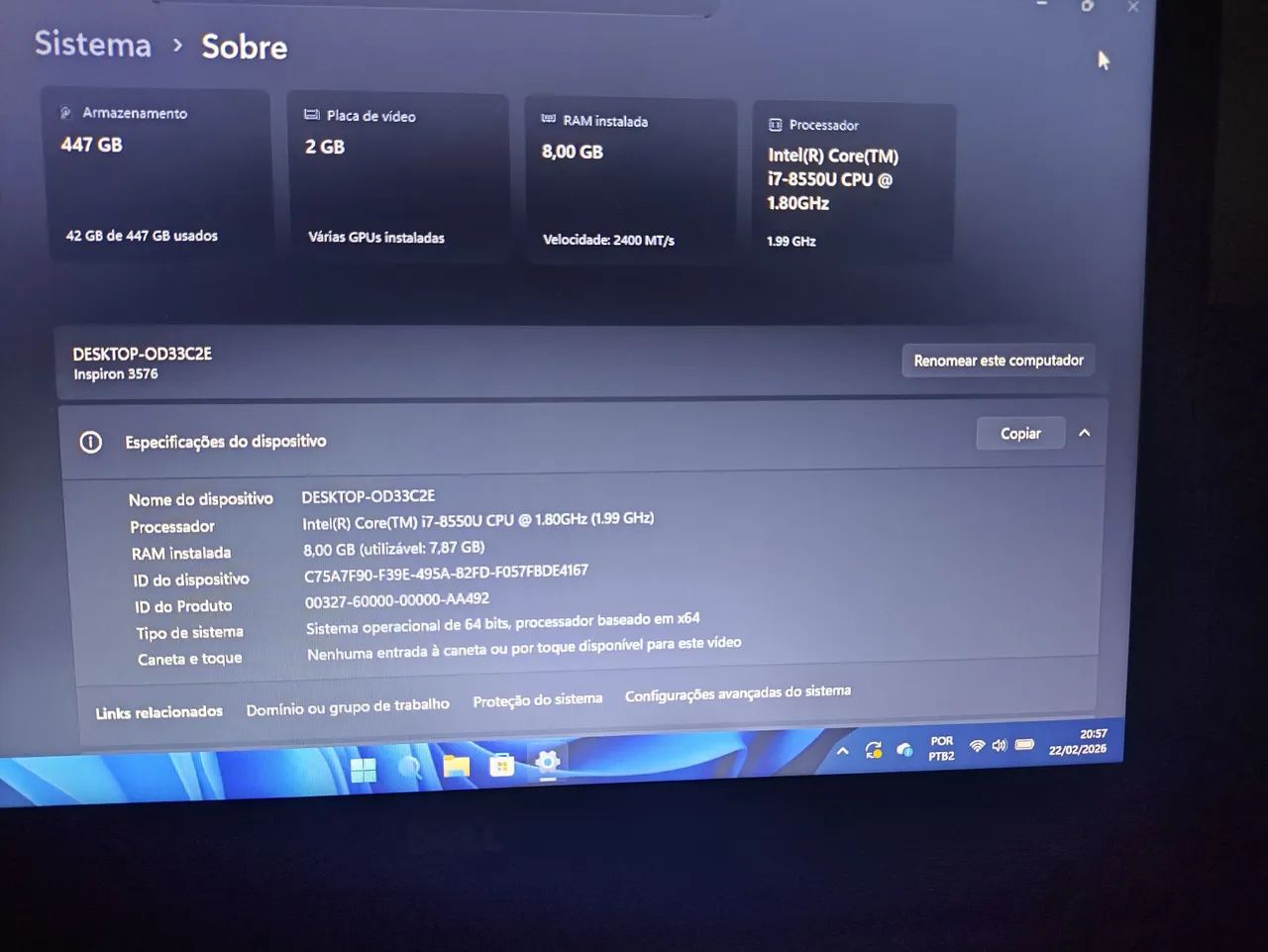 Notebook Dell  - Foto 2