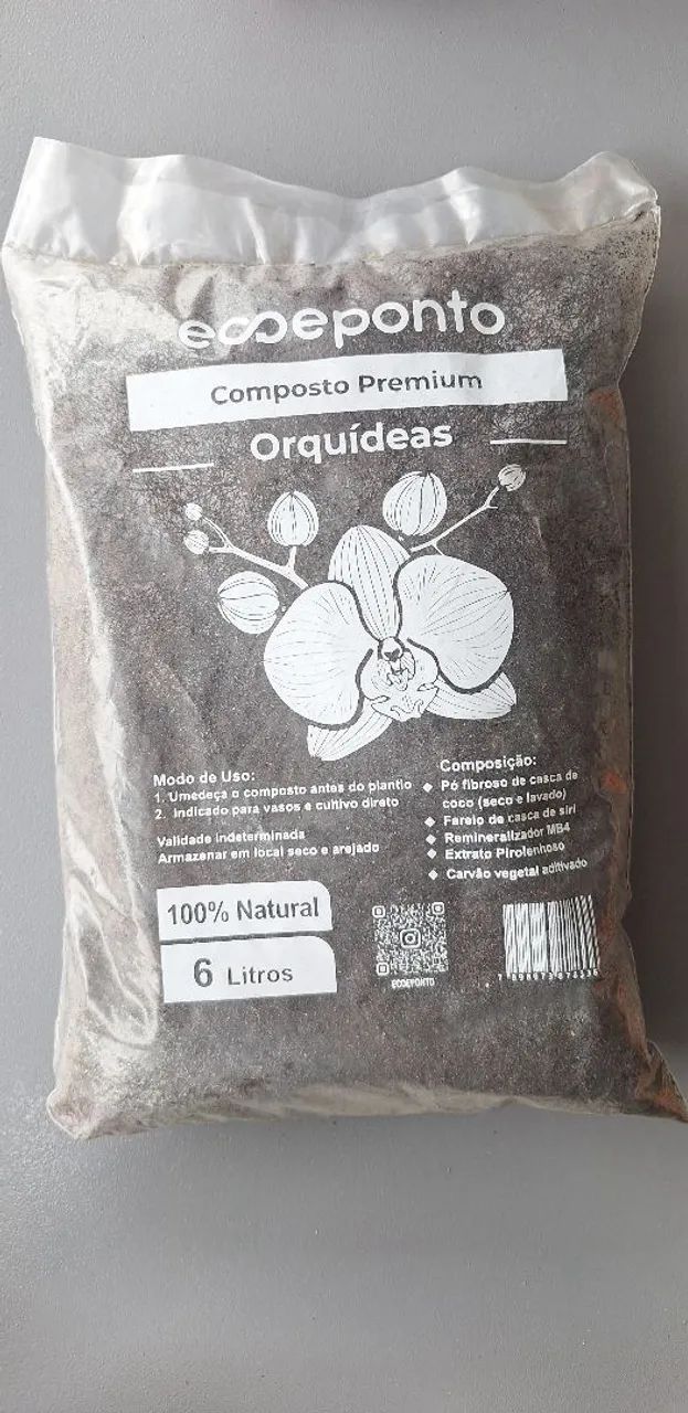 Composto Premium Orquídeas 6L