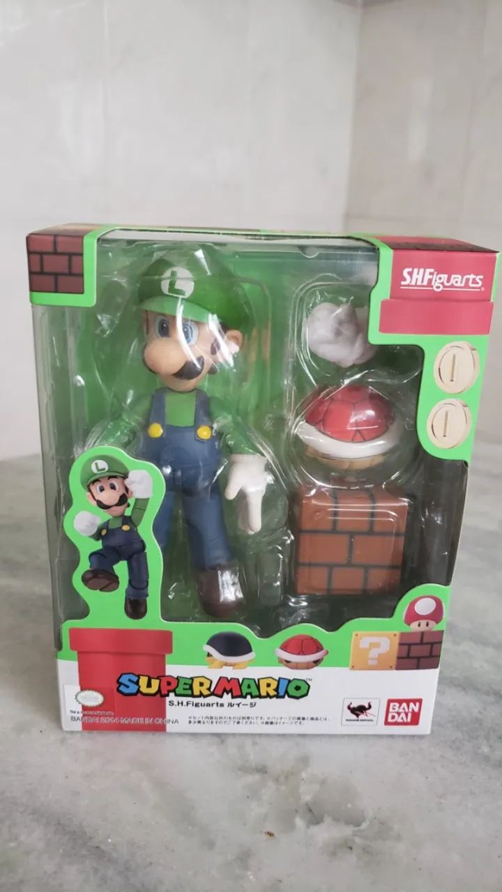 Luigi - SH Figuarts BANDAI Super Mario - Original 