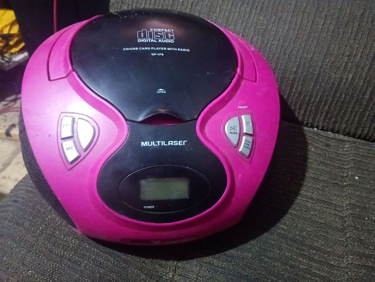 Rádio AM FM cd USB Multilaser 