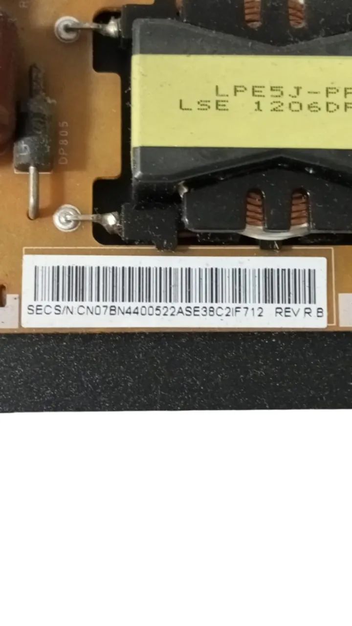 ca Fonte Samsung Bn44-00522a Un46es7000 40es8000 - Foto 2