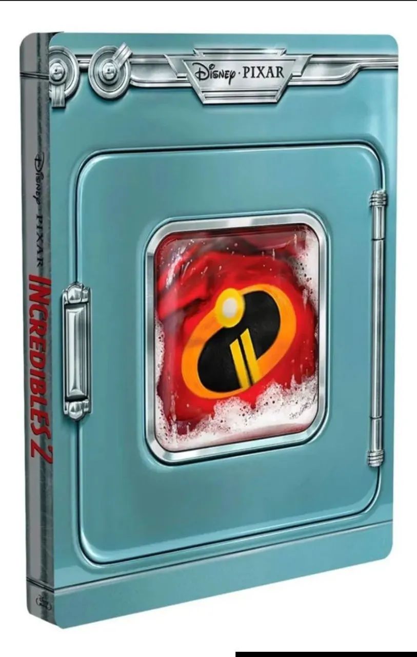 Steelbook Blu-ray Triplo Os Incríveis 2 - Blu-ray duplo + Blu-ray 3D