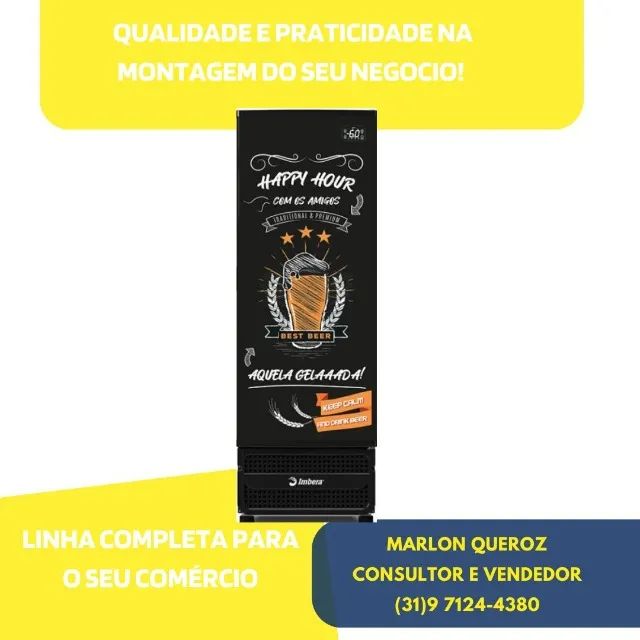 Cervejeira Porta Cega 540L Imbera Nova