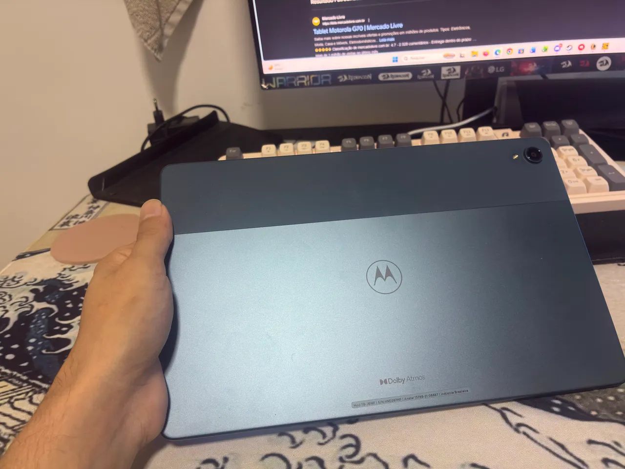 Tablet Moto Tab G70 em perfeito estado - Foto 4