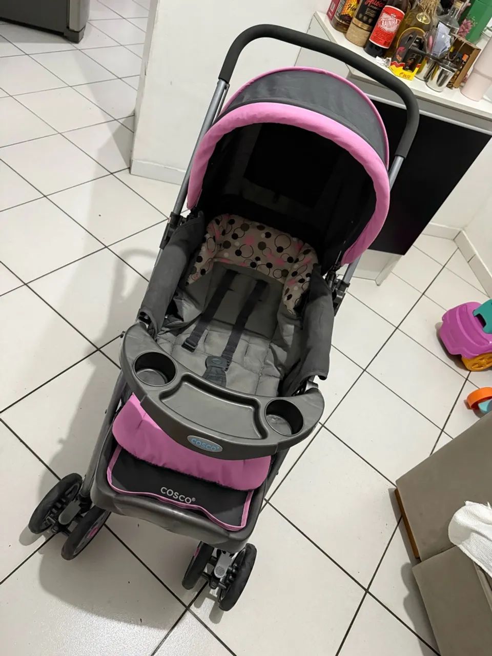 Carrinho de bebê cosco reverse - Foto 4