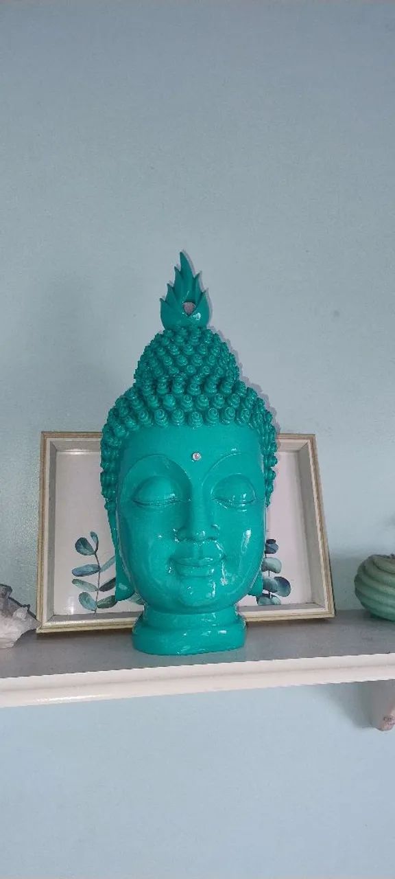 Peça decorativa Cabeça de Buda