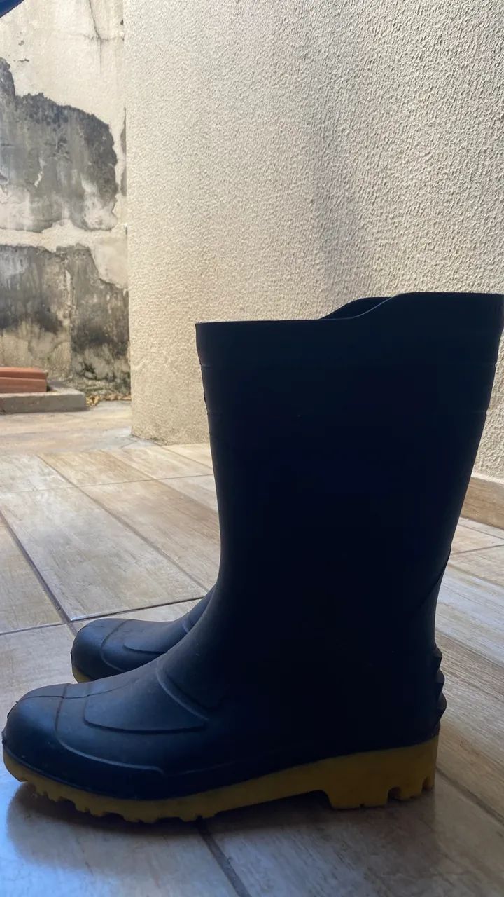 Bota de chuva motoqueiro | Número 40 - Foto 4