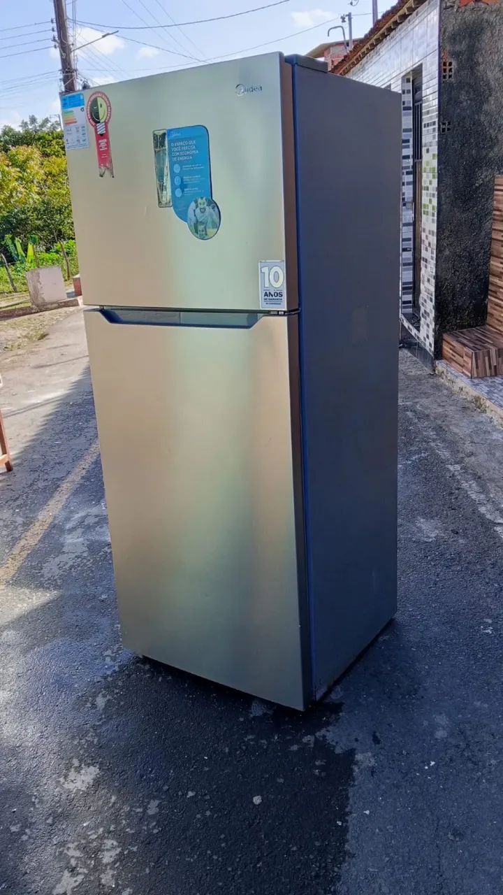 Geladeira Midea inox - Foto 4