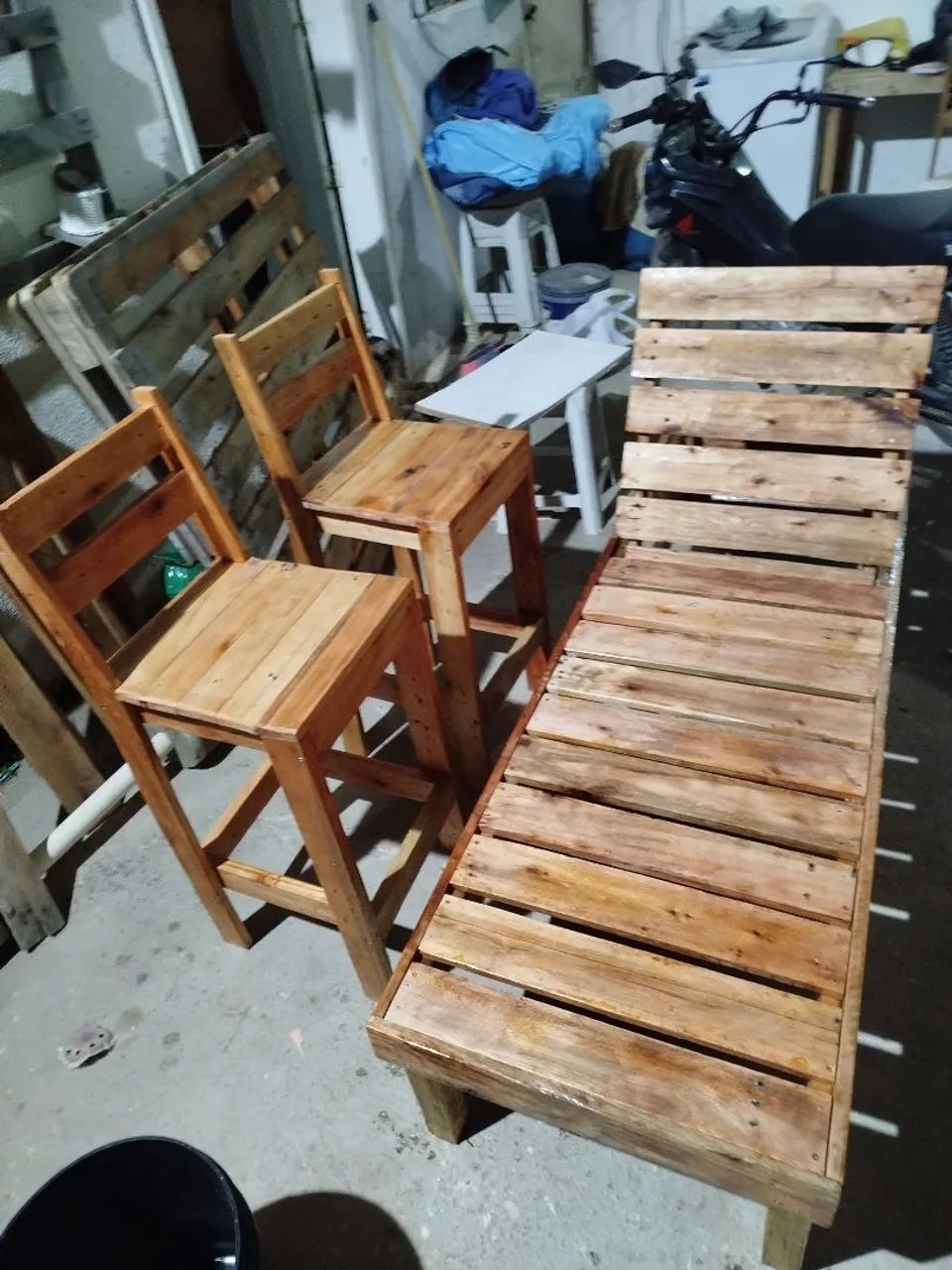 Espreguiçadeira de palete  - Foto 3