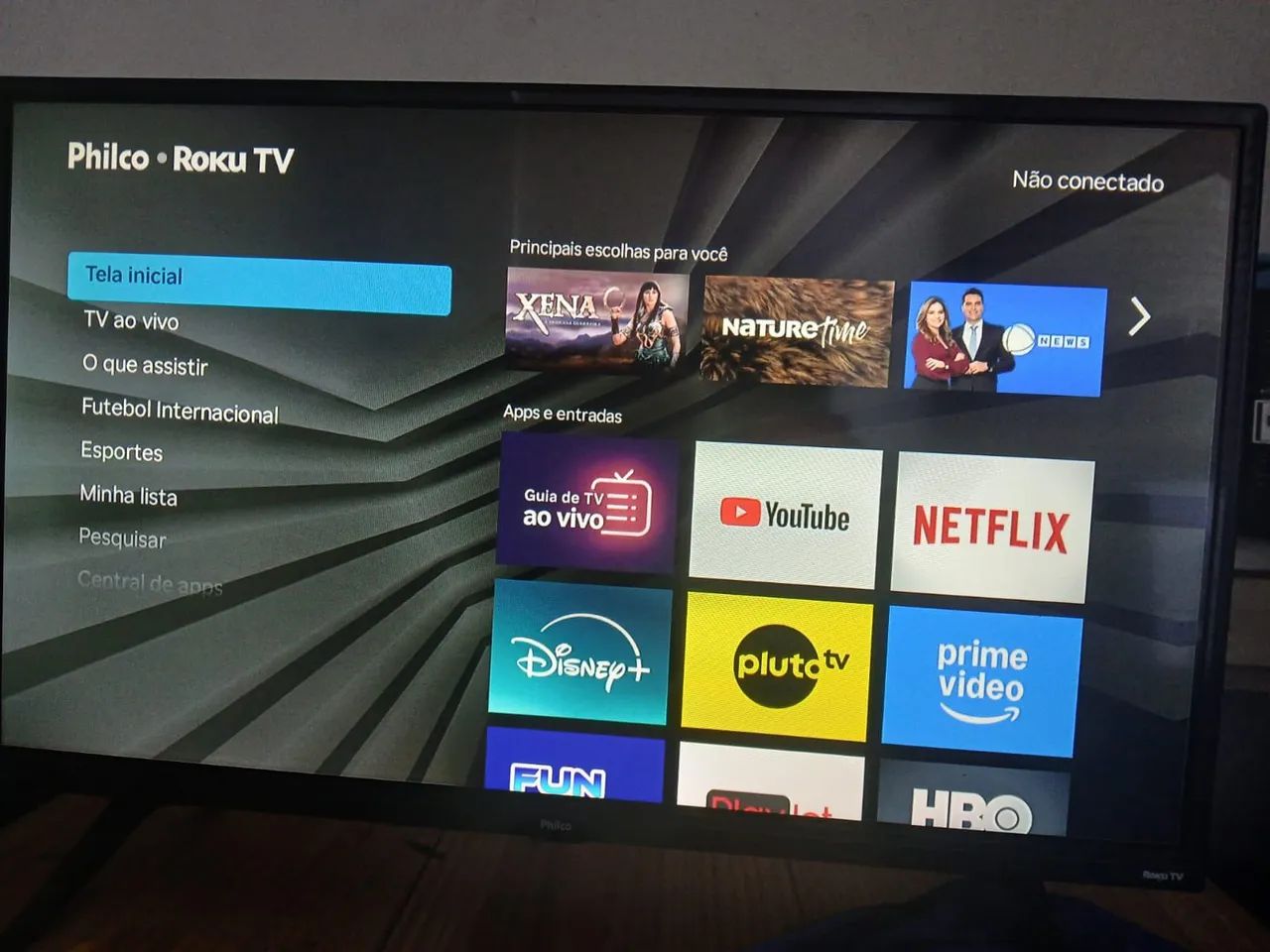 Vendo uma TV philco roku  Smart 32 polegadas 