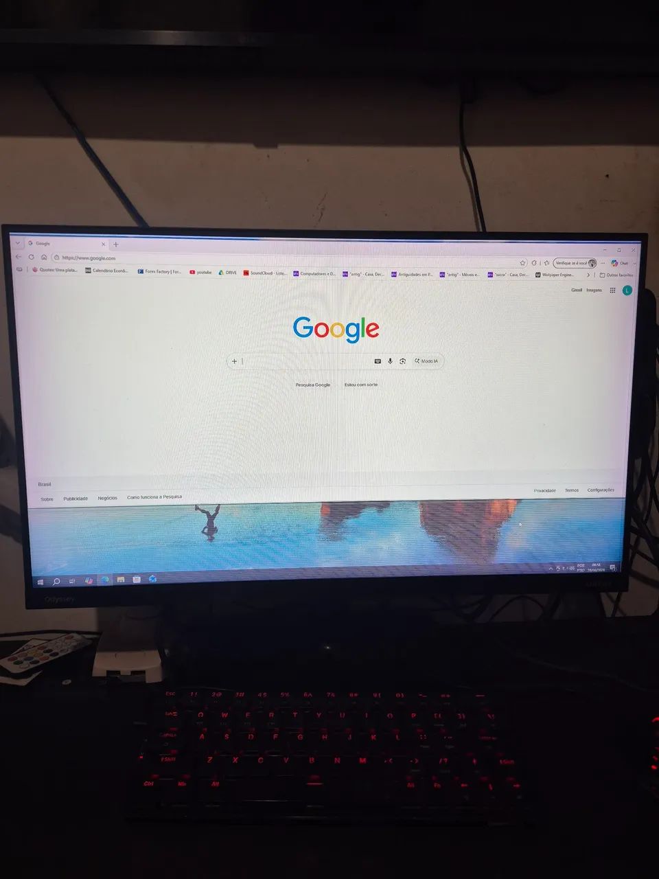 Monitor Samsung odyssey 144hz (Descrição)