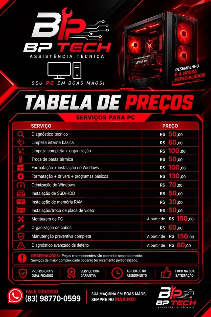  Assistência Técnica - PC GAMER  - Foto 2