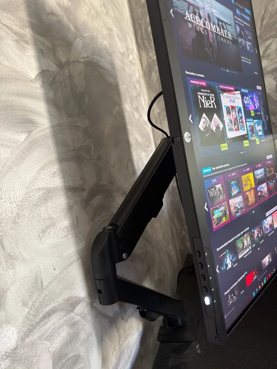 Vendo monitor 25 polegadas gamer profissional 144hz - Foto 2