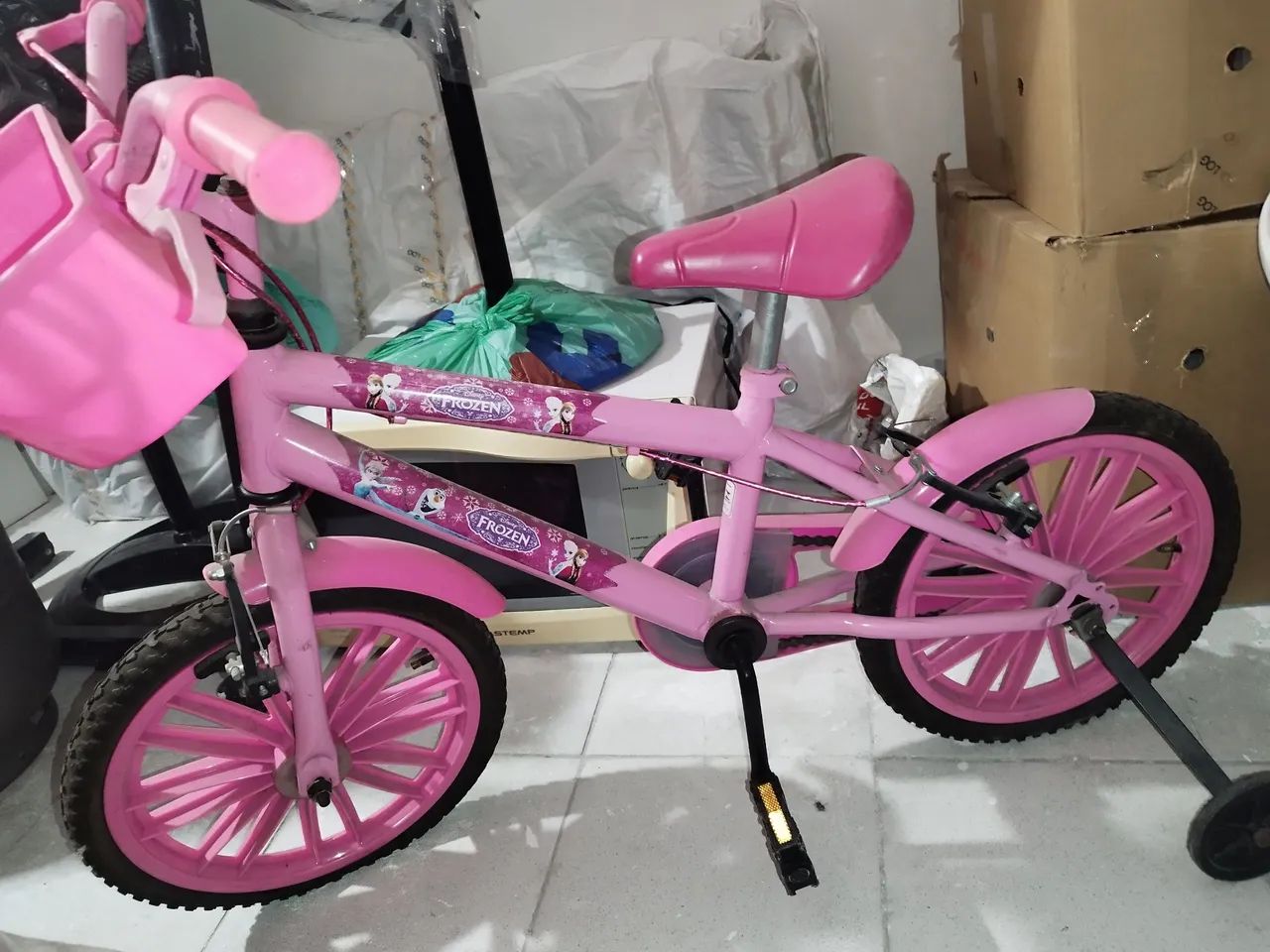 Bicicleta aro 16 rosa