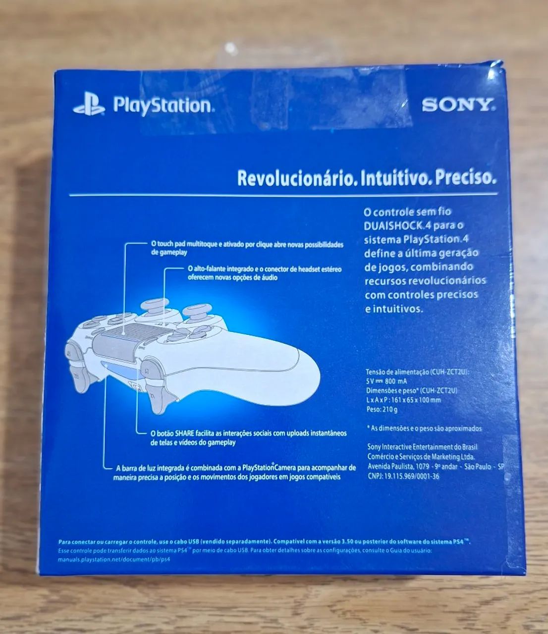 Controle Sem Fio DualShock 4 Compatível PS4 - Foto 5