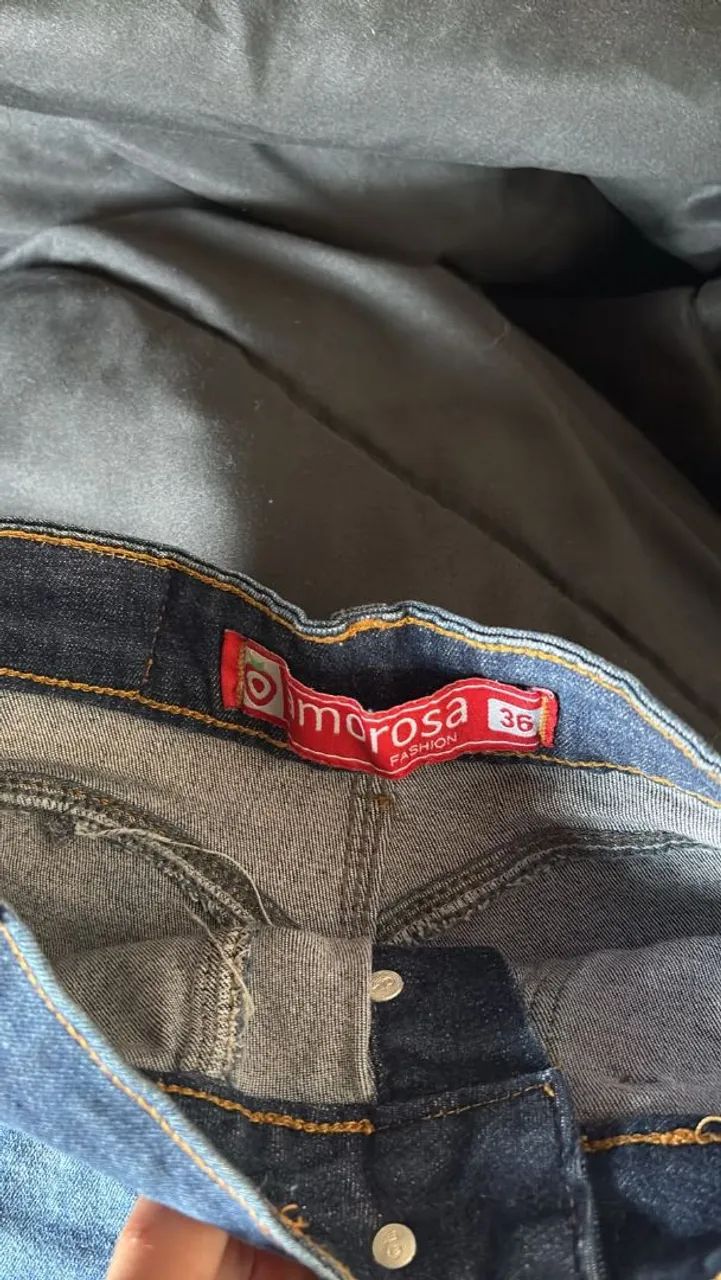 short saia jeans 
