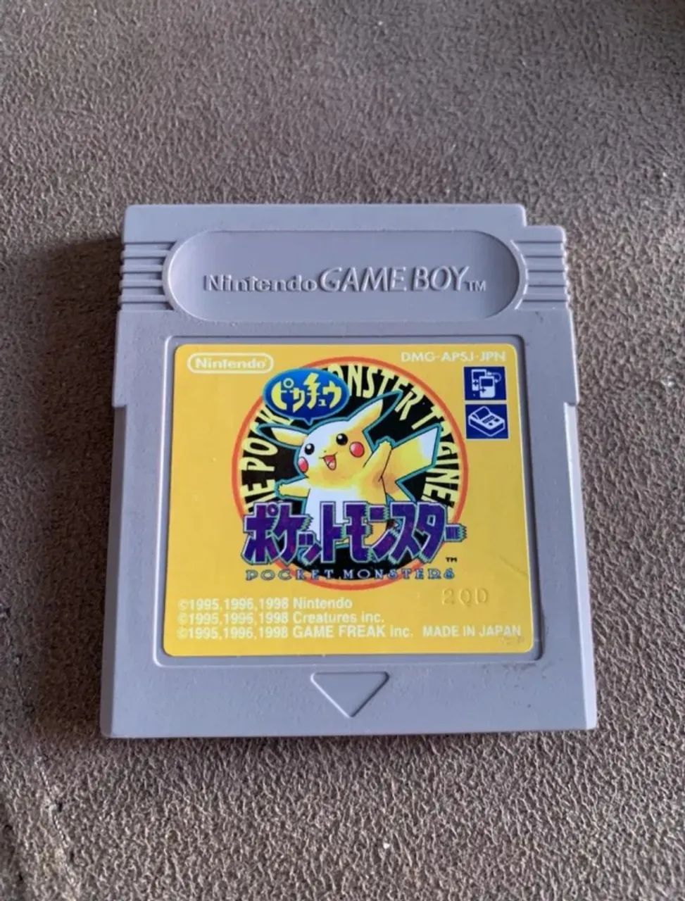 Pokémon Yellow original Japonês  - Foto 2