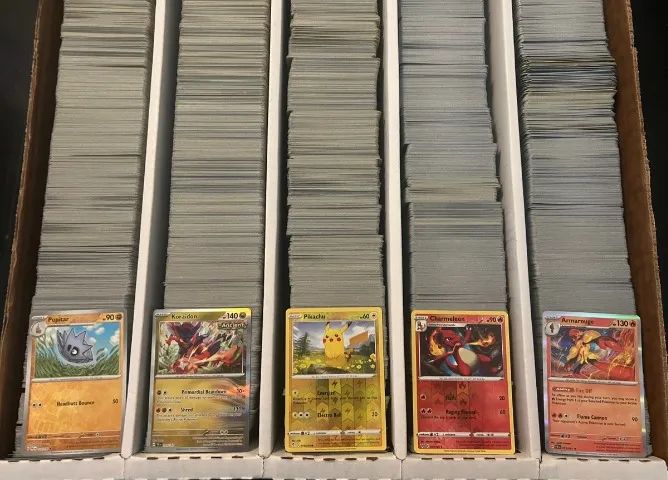 500 cartas pokemon Originais
