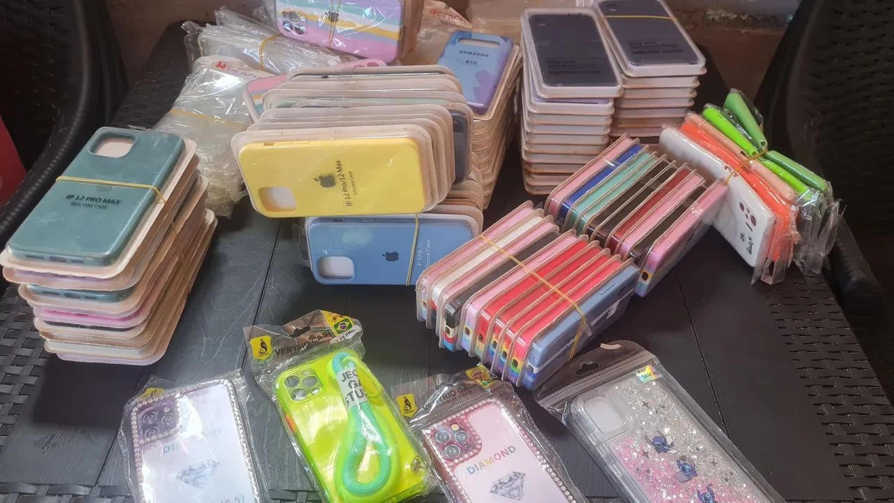 Lote com 1000 !!capas de celular pra revenda !!!  - Foto 2