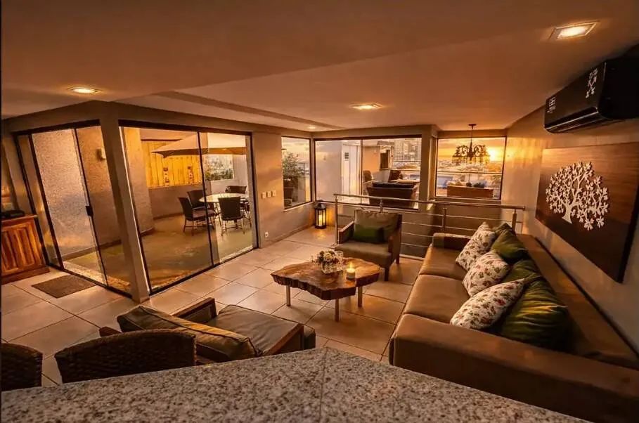 Cobertura Duplex - Mobiliada - 359m² - Jacuzzi - Sauna - Hidromassagem - - Foto 4