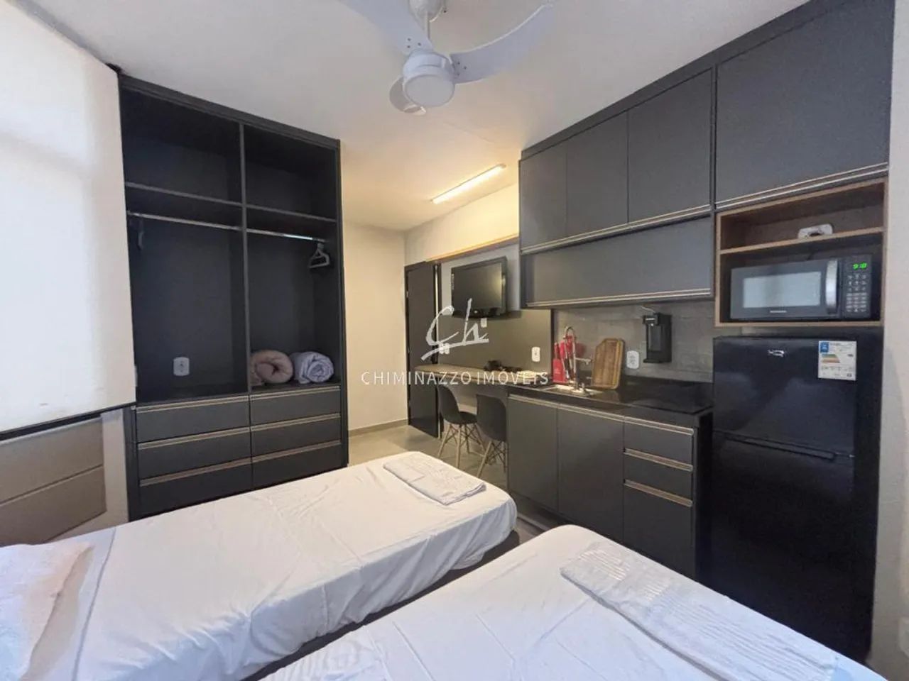 Flat para alugar em Campinas, Centro, com 1 quarto, com 28 m², Portal do Carmo - Foto 3